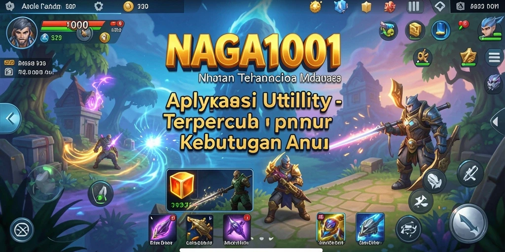 Tampilan antarmuka NAGA1001 yang sederhana dan efisien.