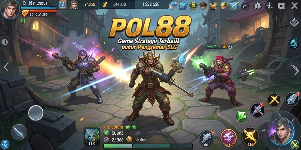 Tangkapan layar dari gameplay menegangkan di POL88.